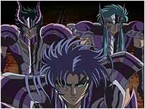 Saga, Shura e Camus se deparam com outra ilusão na Casa de Câncer!