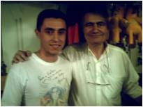 Gilberto Baroli e eu no Anime Friends 2007