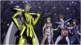 Manigold e os Cavaleiros de Bronze .