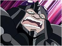 O espectro Golem de Rock encara o cavaleiro Shiryu de Dragão!