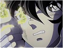 Seiya de Pégaso sente a Armadura de Atena brilhar, sinal que a deusa está viva!