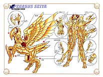 Seiya de Pgaso - Armadura Divina