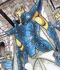 Alexei é o líder dos Blue Warriors que vivem nas terras do Graad Azul!