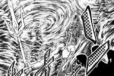 Dégel é atacado pelo imenso poder do golpe de Unity de Dragão Marinho!