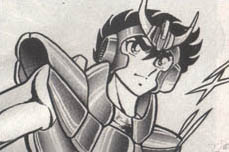 Seiya recebe a Armadura de Pégaso restaurada por Mu graças a Shiryu de Dragão!
