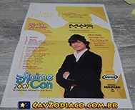 Panfleto do evento Animecon 2007, com a presença do Toru Furuya