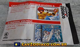 Panfleto promocional de lanamentos da Conrad Editora