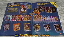 Panfletos promocionais dos DVDs lançados pela PlayArte