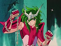 Shun pediu para Seiya e Hyoga seguirem em frente, pois ele ficar para enfrentar Shido e cumprir a sua promessa de ajudar a salvar Hilda!