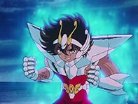 Seiya enfrenta Siegfried, mas no consegue levar vantagem no confronto em nenhum momento!