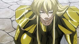 Asmita de Virgem vai at o Santurio, na Grcia, reportar que Tenma finalmente passou no teste!