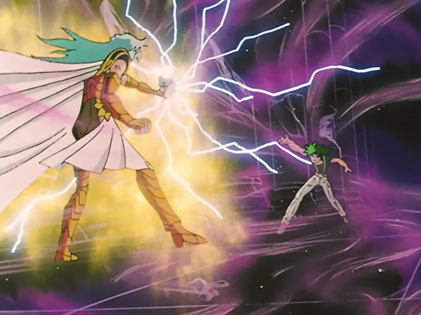 Shun utiliza a Tempestade Nebulosa contra Afrodite!