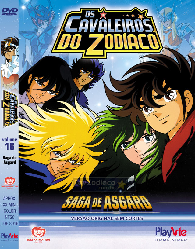 Dvd - Os Cavaleiros Do Zodíaco - Saga De Asgard - Vol. 18 na Americanas  Empresas