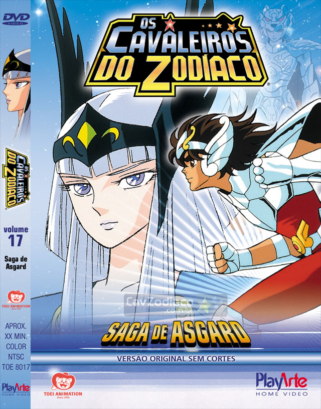 Dvd - Os Cavaleiros Do Zodíaco - Saga De Asgard - Vol. 18 na Americanas  Empresas