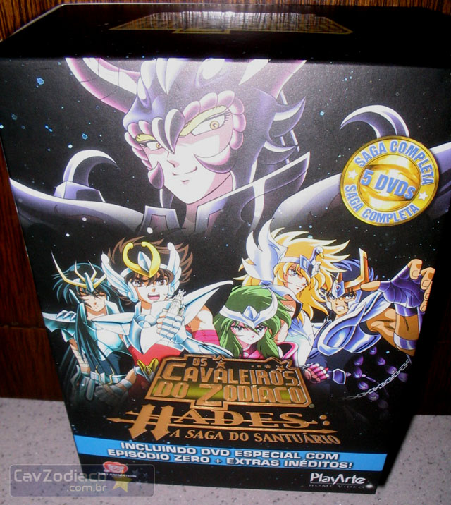 Dvd Cavaleiros Do Zodíaco Zodiaco Saint Seiya Dublado Full