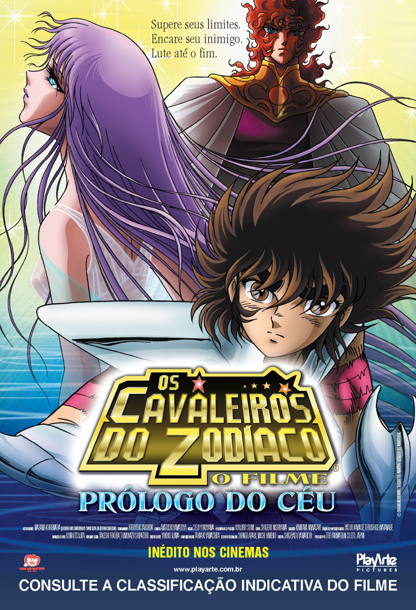 Seiya (ele mesmo!) apresenta trailer do filme Cavaleiros do