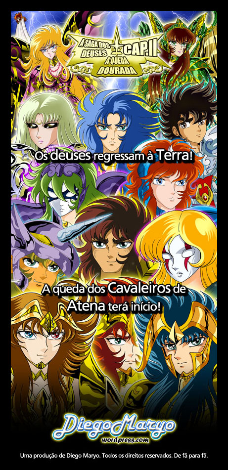 Saint Seiya Omega: Imagens dos novos personagens! - Diego Maryo