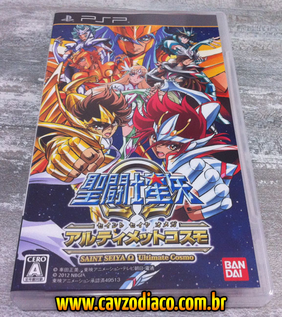 Saint Seiya Omega: Ultimate Cosmo (PSP) - Especial jogos dos Cavaleiros do  Zodíaco! 