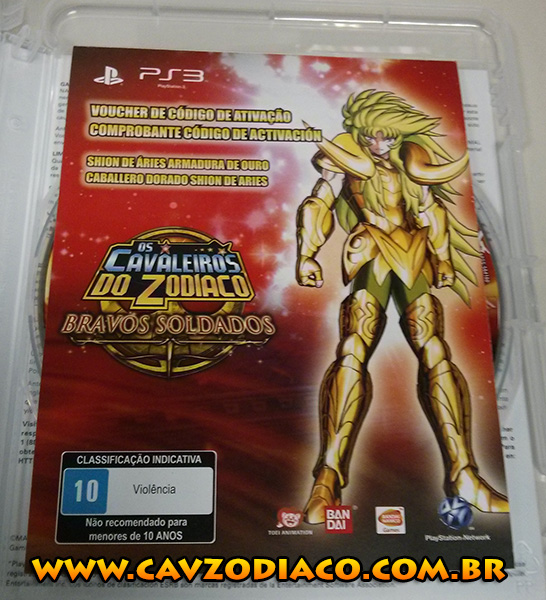 Os Cavaleiros do Zodíaco: Os Cavaleiros do Zodíaco: Bravos Soldados - PS3