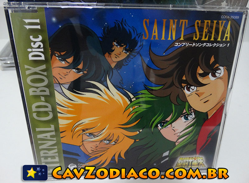 Saint Seiya Song Selection: fotos detalhadas do novo CD musical da série! -  Os Cavaleiros do Zodíaco - CavZodiaco.com.br