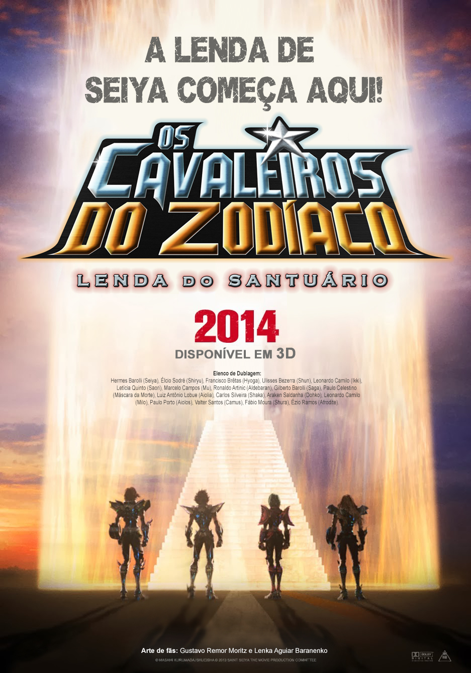 Os Cavaleiros do Zodíaco: A Lenda do Santuário - Filme 2014 - AdoroCinema