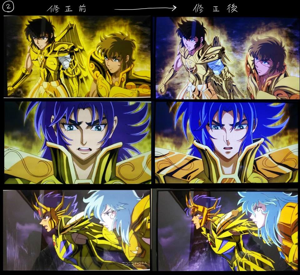 Anime Cavaleiros do Zodiaco Soul of Gold em Blu Ray