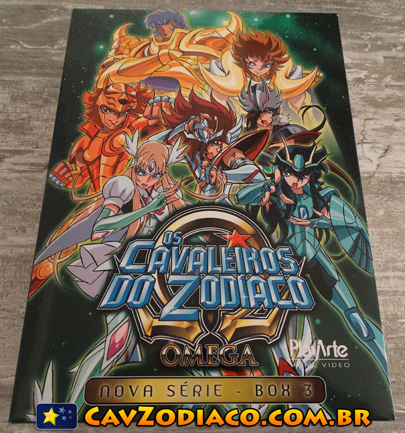 Box Dvd Cavaleiros Do Zodiaco Dublado 12 Casas Asgard Poseid