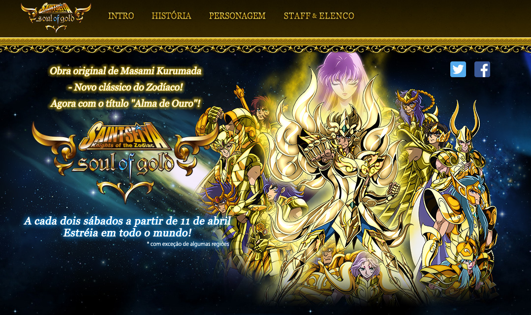 Os Cavaleiros do Zodíaco - Alma de Ouro em português europeu - Crunchyroll