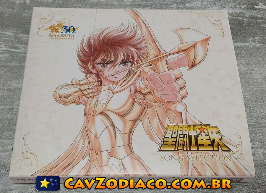 Saint Seiya Song Selection: fotos detalhadas do novo CD musical da série! -  Os Cavaleiros do Zodíaco - CavZodiaco.com.br