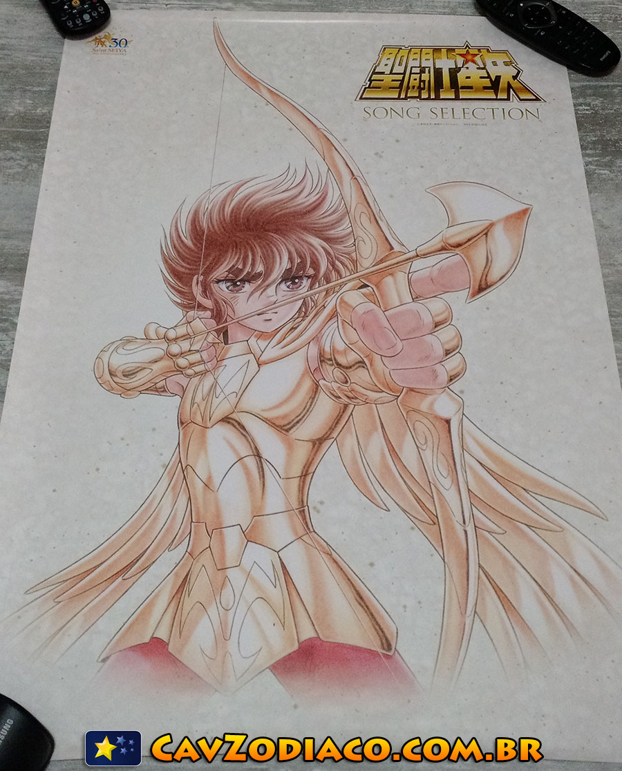 Saint Seiya Song Selection: fotos detalhadas do novo CD musical da série! -  Os Cavaleiros do Zodíaco - CavZodiaco.com.br