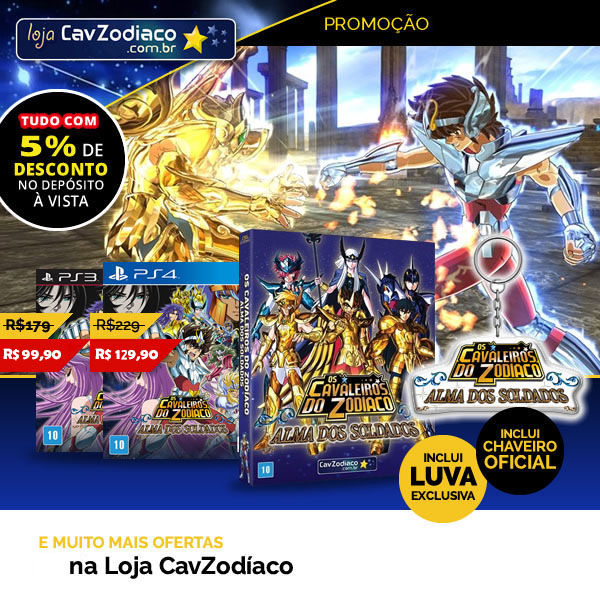 Jogo Os Cavaleiros do Zodíaco: Alma dos Soldados - PS4