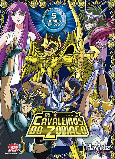 DvD Covers: Cavaleiros Do Zodiaco : Saga de Asgard