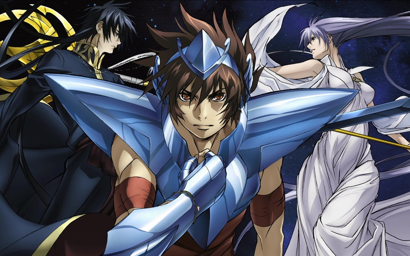 Assistir The Lost Canvas Dublado 2 temporada e 1 temporada Ep 1 completo  Saint Seiya 