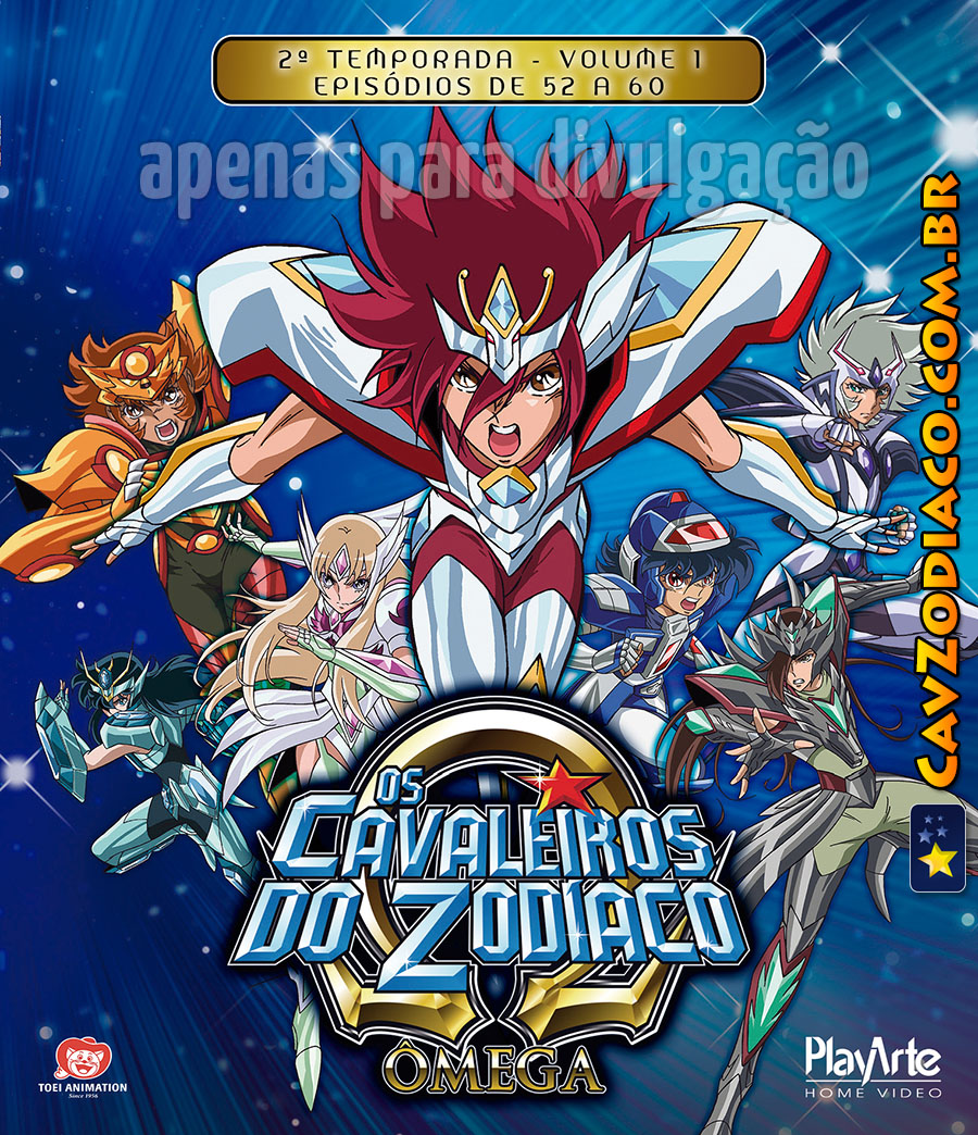 Os Cavaleiros Do Zodíaco Dublado E Legendado - 59 Dvds - Cdz