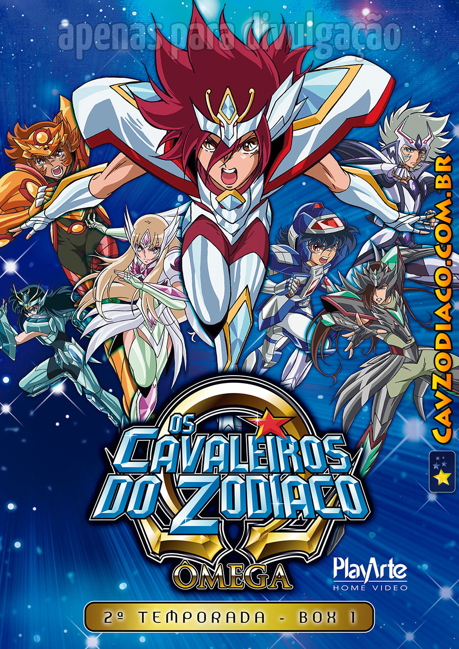 Dvd Cavaleiros Do Zodíaco Ômega Saint Seiya Omega Dublado