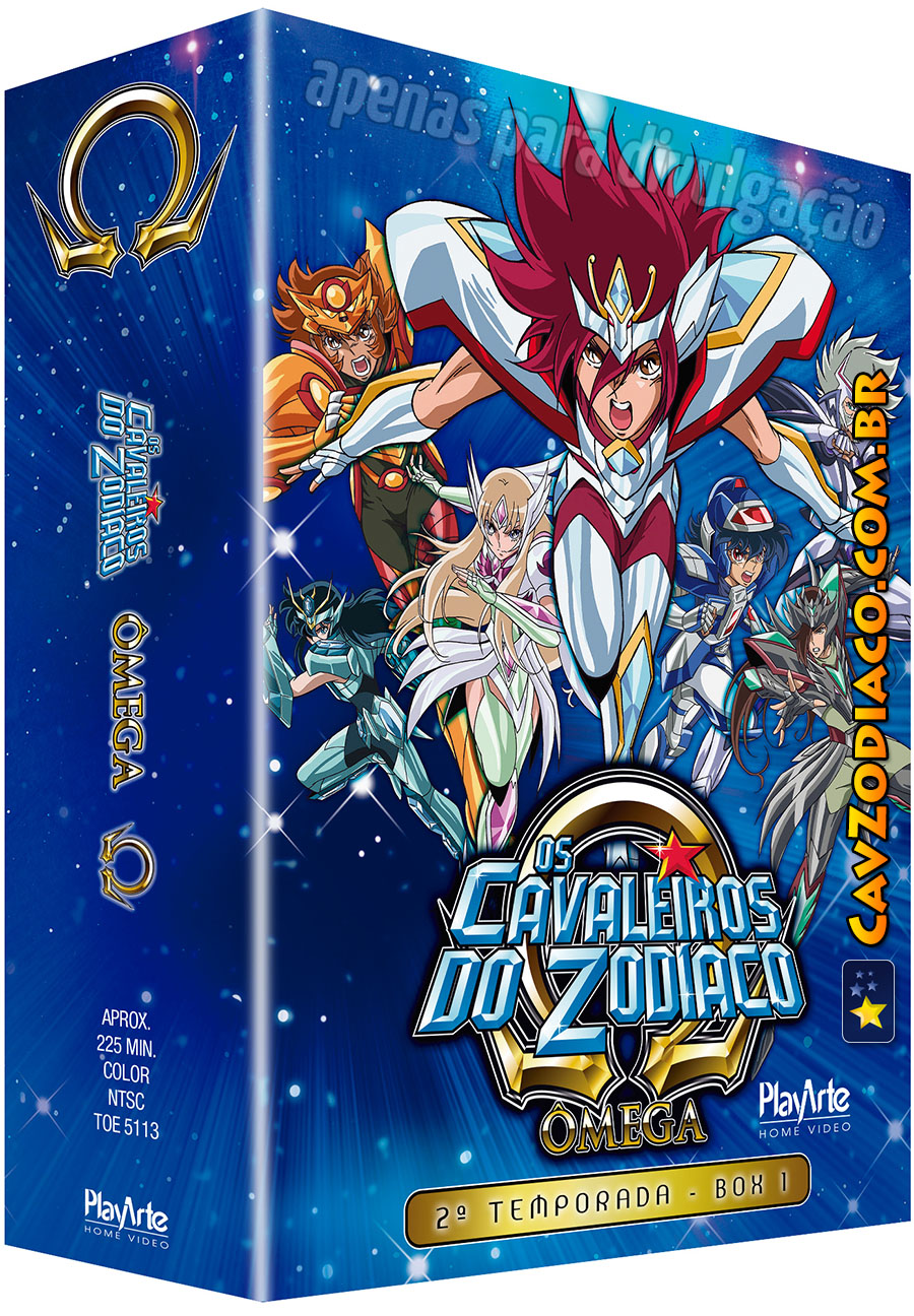 Ômega - 2ª temporada: em primeira mão, as capas brasileiras da quarta box  de DVDs da 2ª temporada do anime! - Os Cavaleiros do Zodíaco -  CavZodiaco.com.br