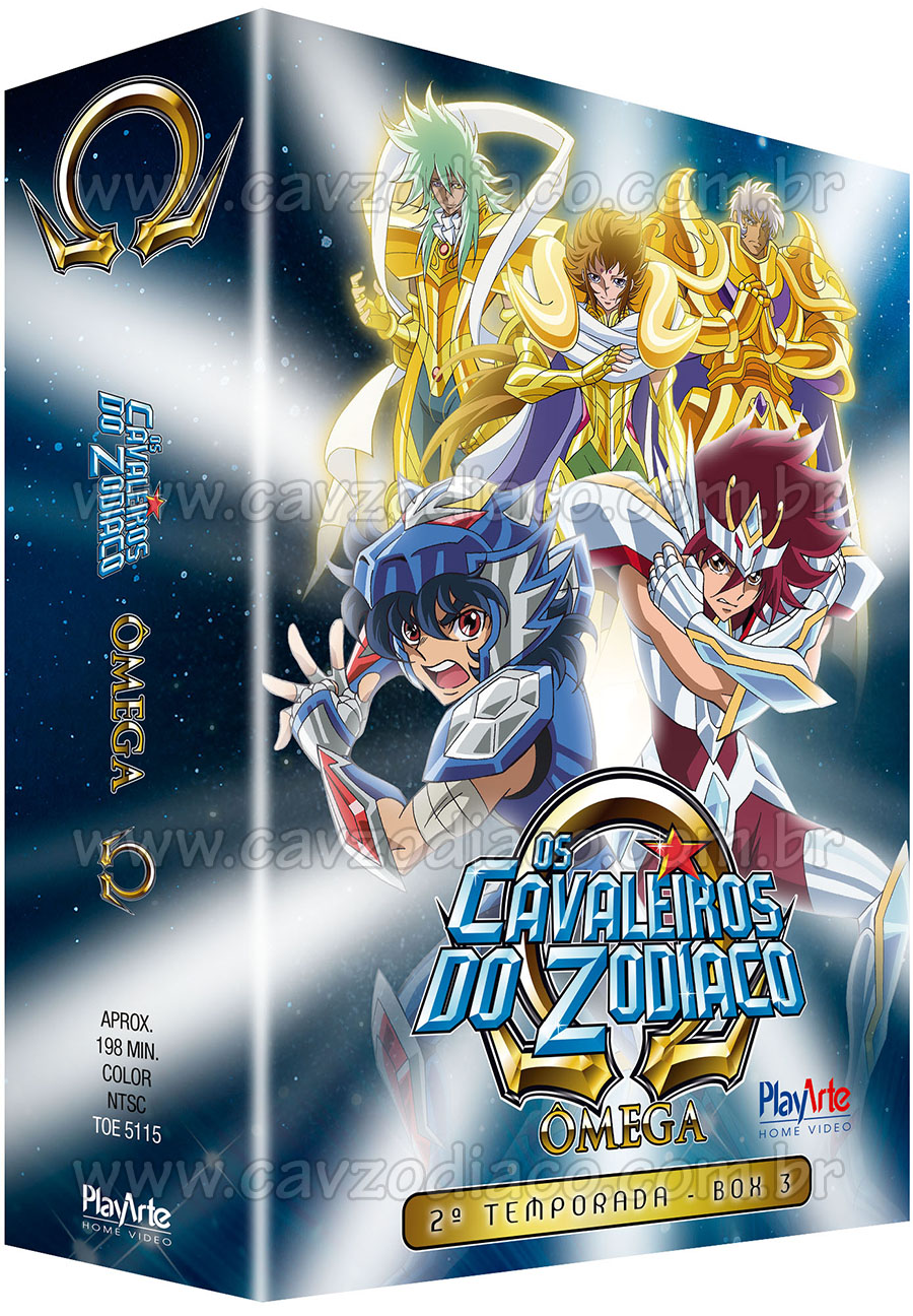 Ômega - 2ª temporada: em primeira mão, as capas brasileiras da quarta box  de DVDs da 2ª temporada do anime! - Os Cavaleiros do Zodíaco -  CavZodiaco.com.br