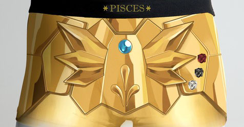 Saint Cloth Pants: novos signos disponibilizados para as cuecas tematizadas dos Cavaleiros de Ouro!