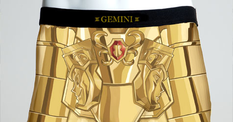 Saint Cloth Pants: empresa japonesa est lanando cuecas tematizadas com os Cavaleiros de Ouro!
