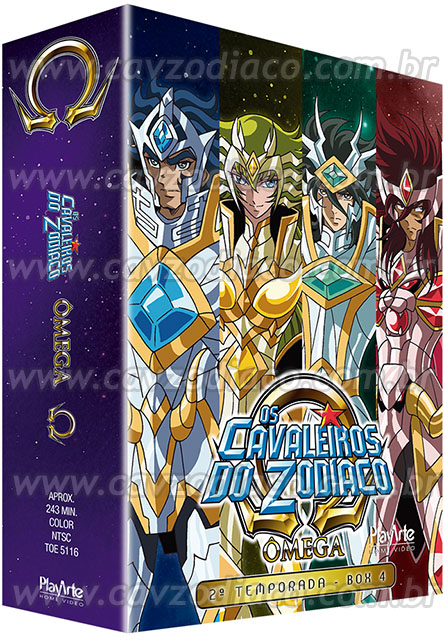 Ômega - 2ª temporada: em primeira mão, as capas brasileiras da quarta box  de DVDs da 2ª temporada do anime! - Os Cavaleiros do Zodíaco -  CavZodiaco.com.br