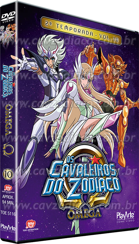 Ômega - 2ª temporada: em primeira mão, as capas brasileiras da quarta box  de DVDs da 2ª temporada do anime! - Os Cavaleiros do Zodíaco -  CavZodiaco.com.br