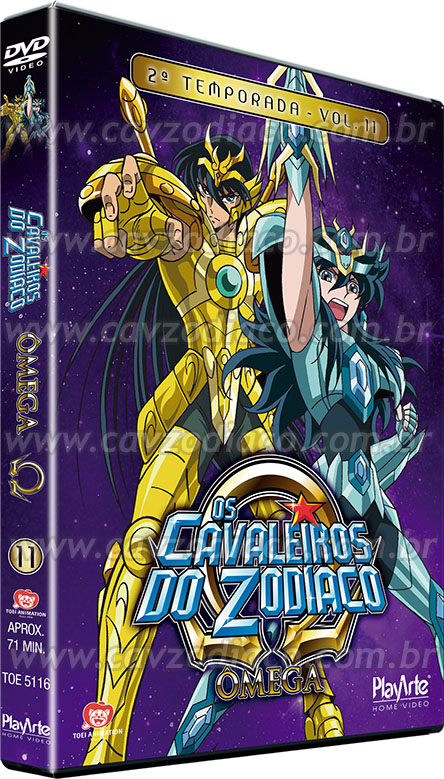 Super Saint Seiya Omega - #Souma E finalmente a última box de DVDs da  segunda temporada do anime 'Os Cavaleiros do Zodíaco Ômega', está com  previsão de lançamento entre Novembro e Dezembro