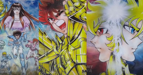 Episdio Zero: veja fotos das pastas (clearfiles) que vieram de brinde recentemente com o mang!