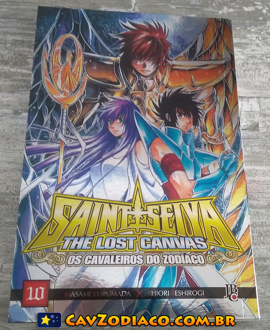 Lost Canvas: veja a capa completa do 1º volume do relançamento do mangá no  Brasil! - Os Cavaleiros do Zodíaco - CavZodiaco.com.br