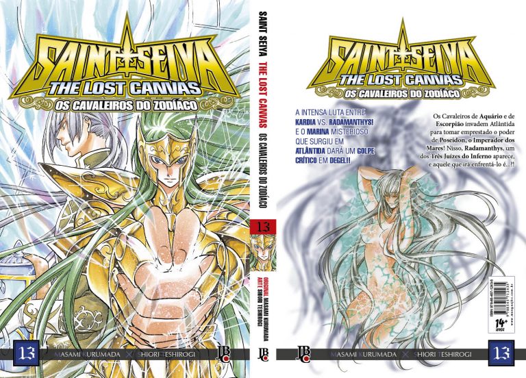 Lost Canvas: veja a capa completa do 1º volume do relançamento do mangá no  Brasil! - Os Cavaleiros do Zodíaco - CavZodiaco.com.br