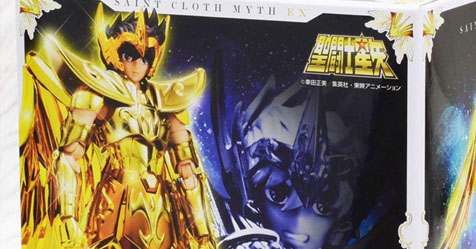 Cloth Myth EX: foto da caixa do boneco do Seiya com Armadura de Sagitrio!