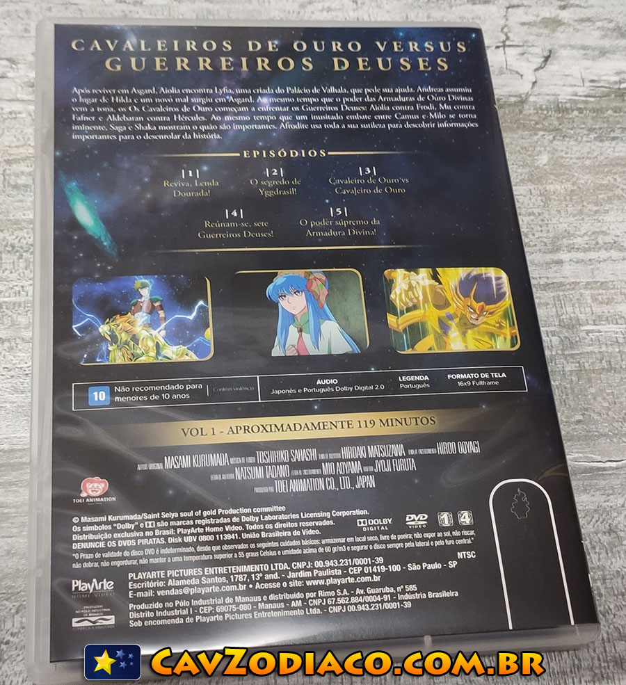 Saint Seiya Soul Of Gold Serie Completa [DVD]