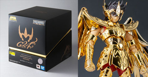 Cloth Myth EX: imagens finais do boneco do Seiya de Sagitrio em Ouro 24K!