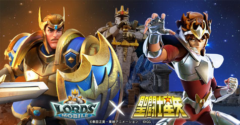 Lords Mobile: Saint Seiya far participao em game de Android e iOS!