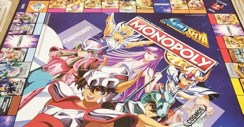 Monopoly: fotos do jogo de tabuleiro tematizado com Saint Seiya!